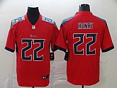 Nike Titans 22 Derrick Henry Red Inverted Legend Limited Jersey,baseball caps,new era cap wholesale,wholesale hats